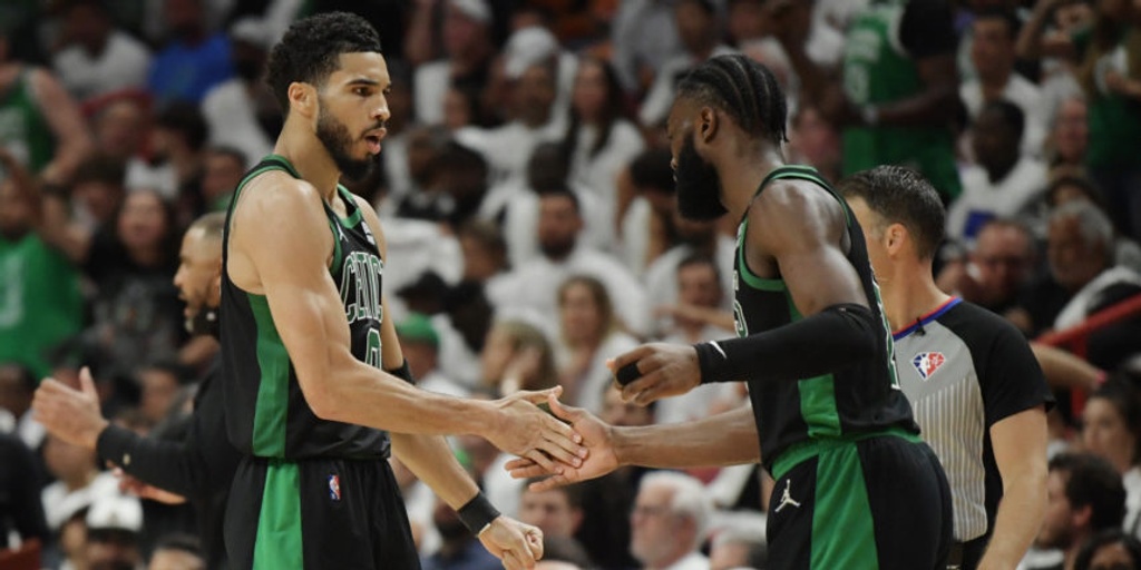 Celtics head home looking to close out top-seeded Heat