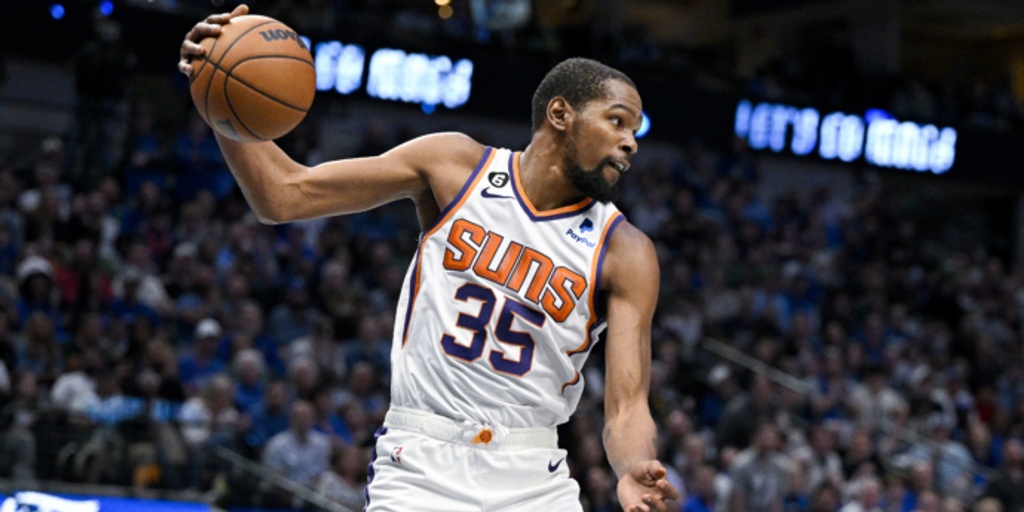 Kevin Durant seen wearing boot after injuring ankle in pregame slip